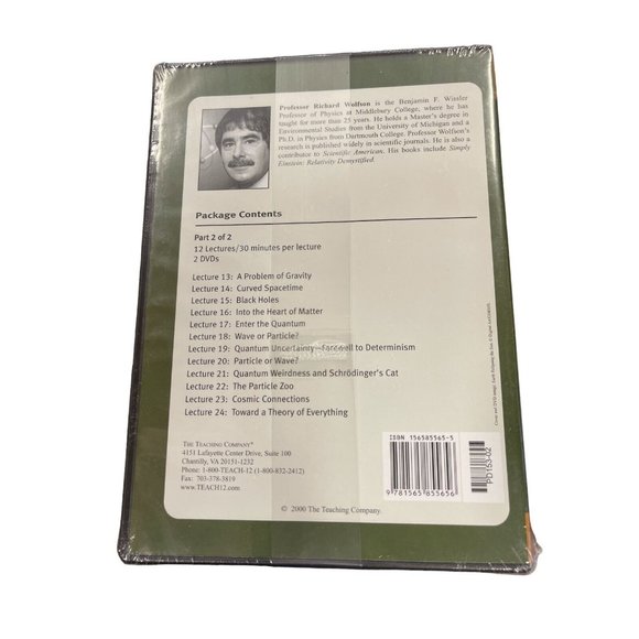 Einsteins Relativity and the Quantum Revolution Richard Wolfson Great Courses - Picture 2 of 3